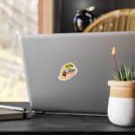 think small revolver sticker — kiss cut vinyl decal